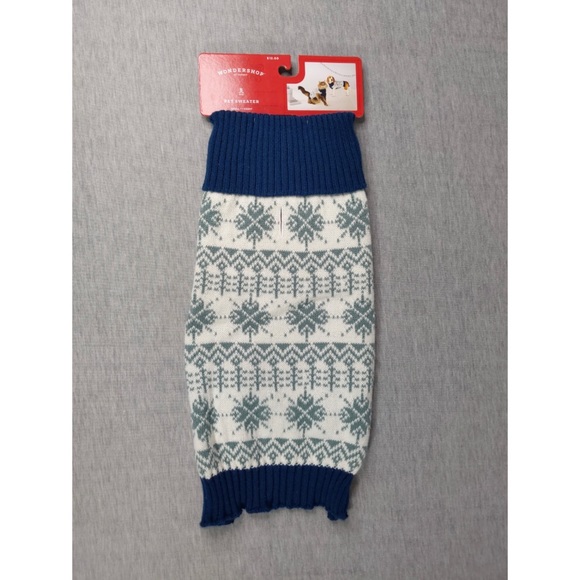 5x 👯♀️Host Pick⚡️Wondershop at Target Snowflake Cat/ Dog Sweater - Picture 3 of 7